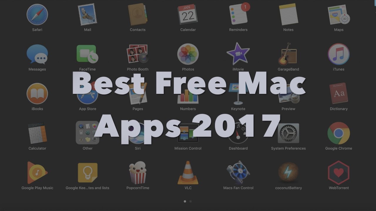 Best free mac apps 2018